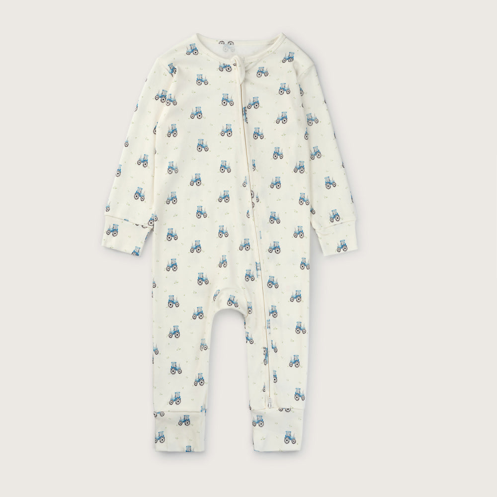 Tractor Non-Footed Sleep Suit