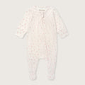 Pink Ditsy Floral Footed Sleep Suit