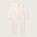Pink Ditsy Floral Non-Footed Sleep Suit
