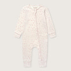 Pink Ditsy Floral Non-Footed Sleep Suit